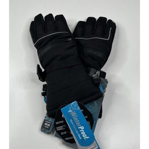 NWT Winter Proof Touch Ski Winter Gloves Men’s Black